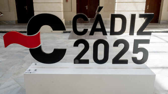 El logotipo de la candidatura de Cádiz al Congreso de la Lengua.