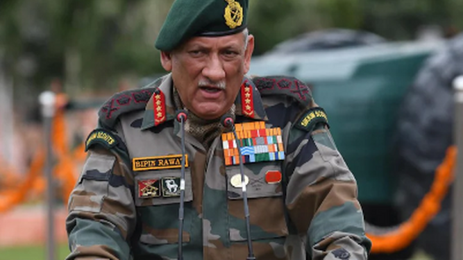 Bipin Rawat, Jefe del Ejército indio