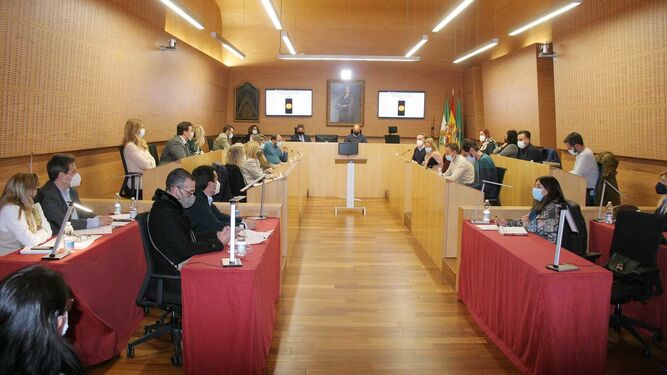 La Corporación Municipal ha coincidido en el Pleno en su apoyo prácticamente unánime a la Fundación Alberti.