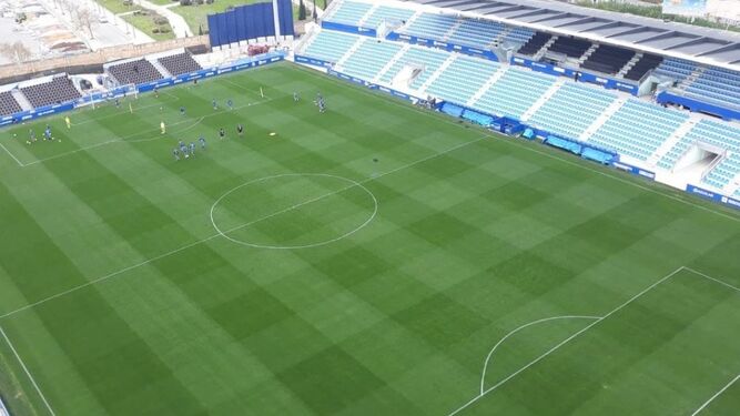 Imagen del Estadio Balear, donde este domingo debe jugar el San Fernando.