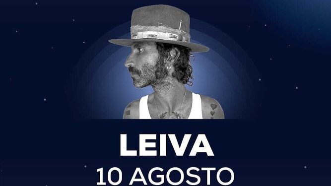 Cartel de Leiva en Concert Music Festival 2022.