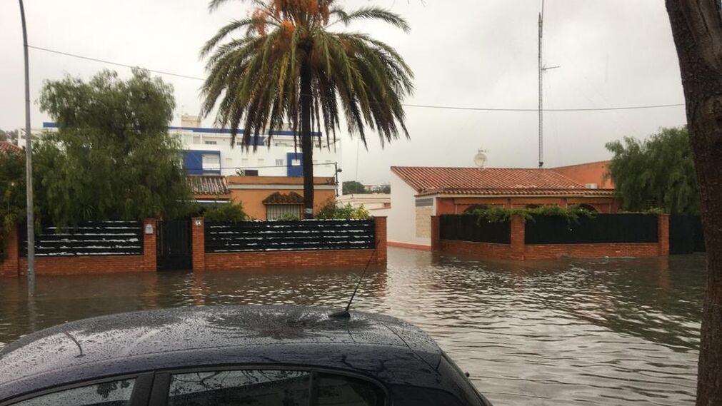 Im&aacute;genes de las inundaciones en El Puerto