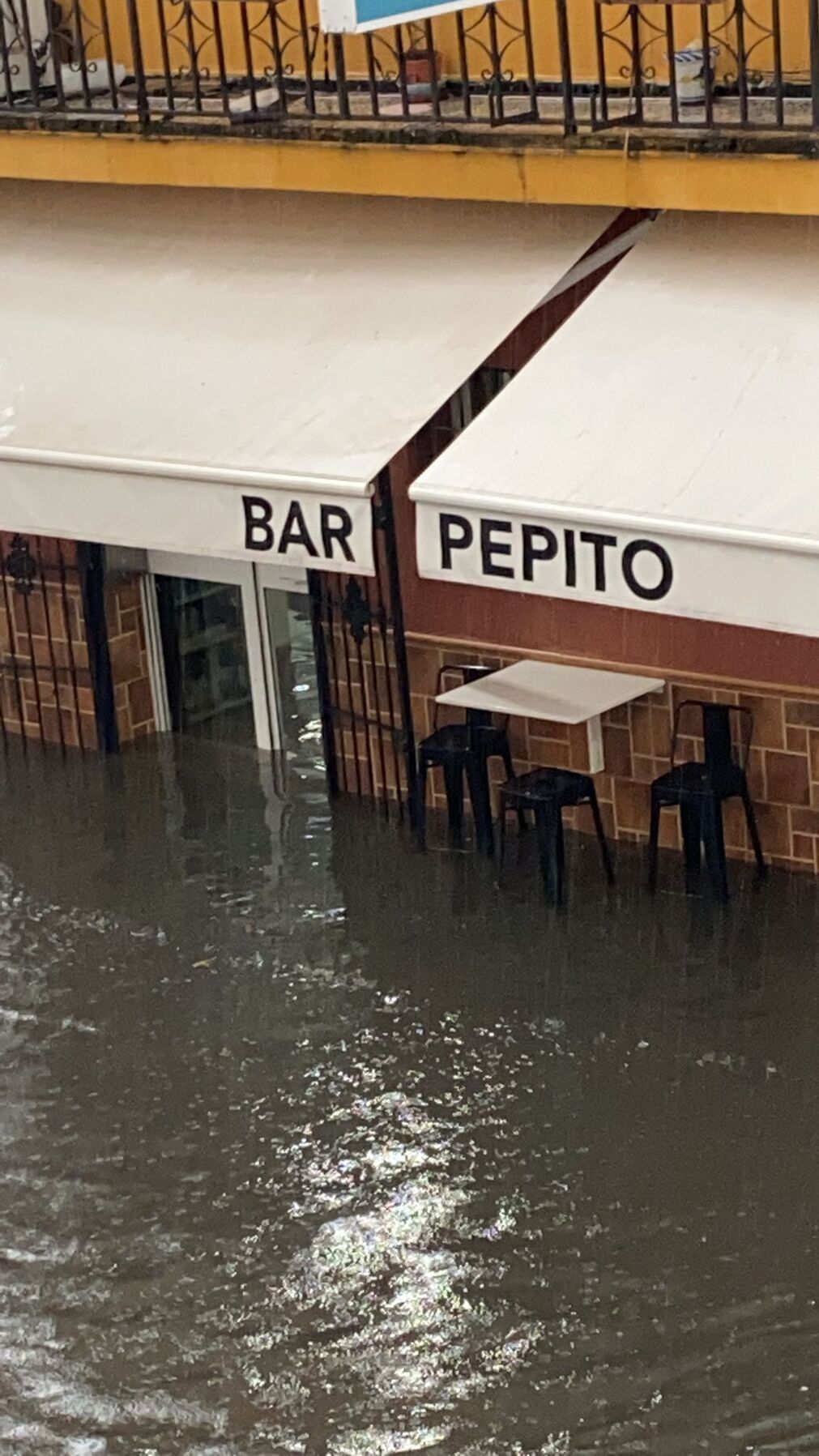 Im&aacute;genes de las inundaciones en El Puerto