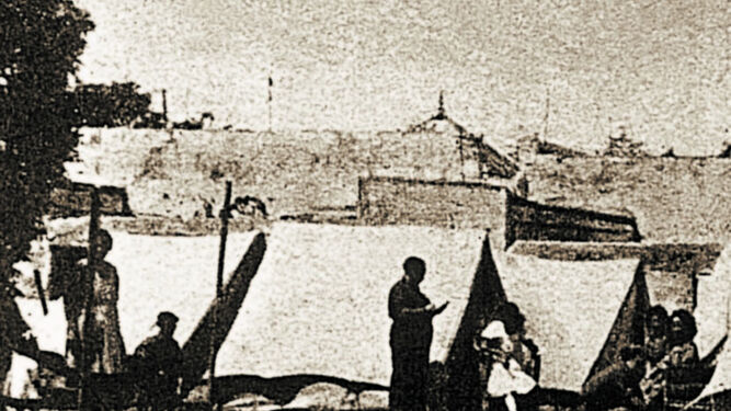 Imágenes de la explosión de Cádiz de 1947.