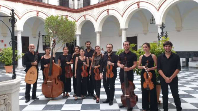 Integrantes de la Orquesta Barroca de Cádiz.