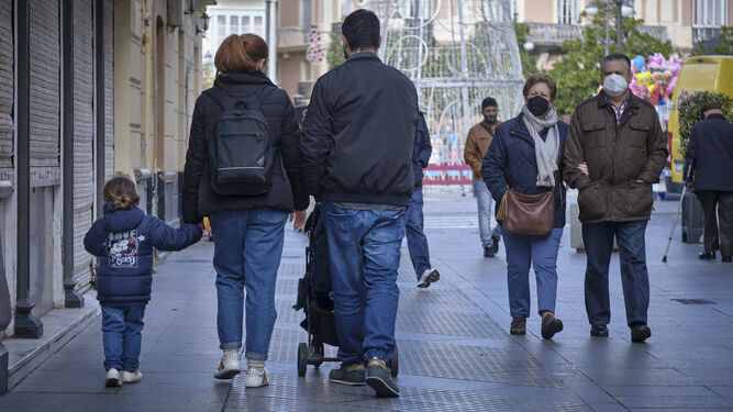 De paseo por el centro de Cádiz.