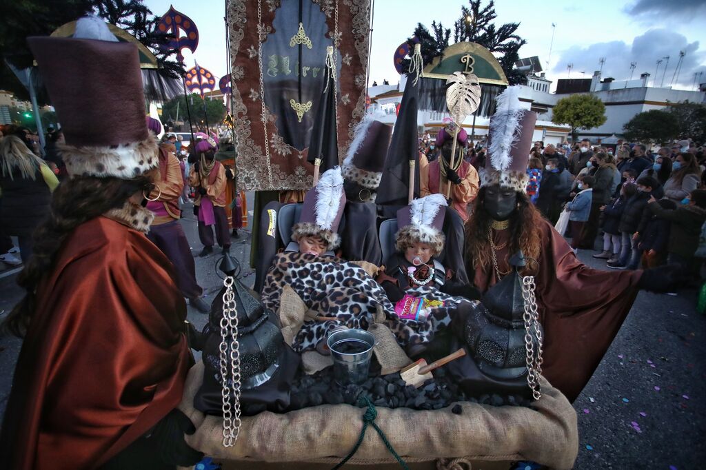 Las im&aacute;genes de la Cabalgata de Reyes en San Fernando