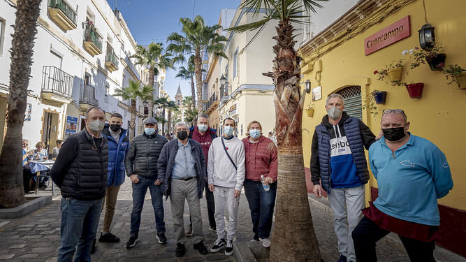 Los hosteleros de la calle de La Palma están a la espera de entrevistarse con el alcalde.
