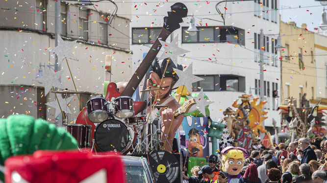 Cabalgata de Carnaval de San Fernando de 2020.