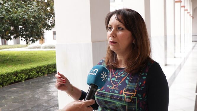 Ángela Mulas es parlamentaria andaluza de Vox por la provincia de Cádiz.