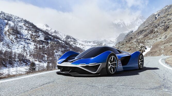 Alpine presenta un concept-car que visualiza un futuro coche de producción