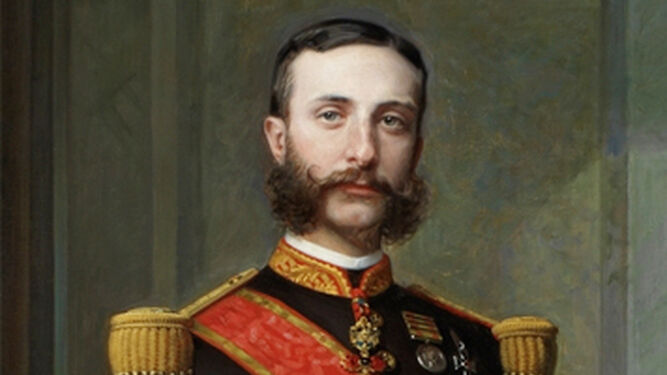 Un retrato del rey Alfonso XII
