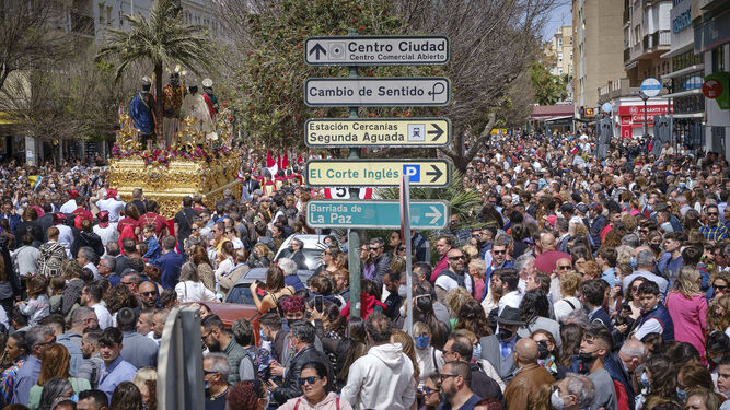 Cofradía de La Borriquita. Semana Santa de Cádiz 2022