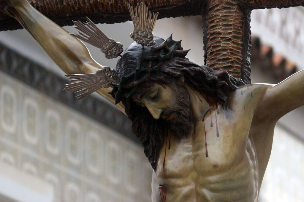 Las im&aacute;genes del Martes Santo en Puerto Real: Cristo del Perd&oacute;n