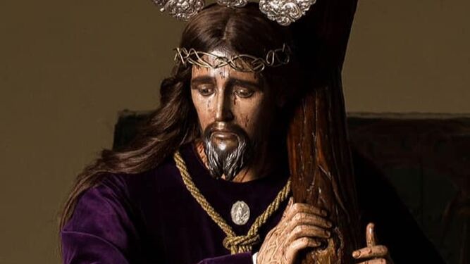 La imagen de Nuestro Padre Jesús del Silencio, titular de una de las hermandades más populares de Sanlúcar.