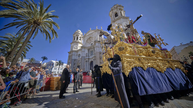 Cofradía de Las Aguas en la Semana Santa de Cádiz 2022