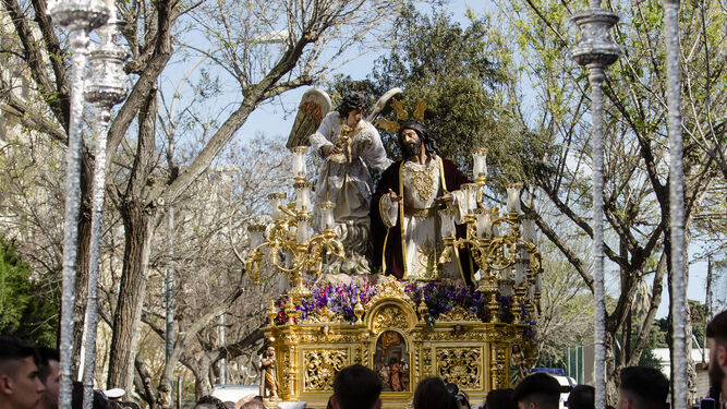 Las imágenes de la cofradía de Oración en el huerto en la Semana Santa de Cádiz 2022