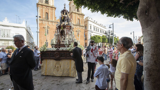 La procesión del Corpus de San Fernando en 2018.