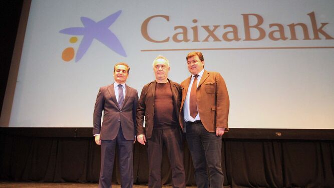 Ferrán Adriá en un acto de CaixaBank celebrado en Huelva en el año 2017.