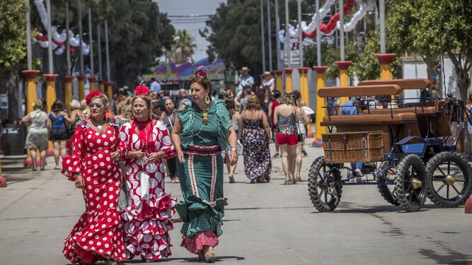 Feria del Carmen de San Fernando en 2018.