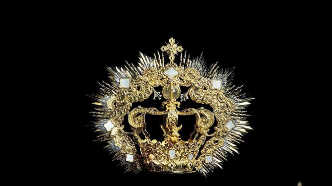 La corona para la coronación canónica de Nuestra Señora de los Dolores.