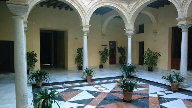El patio del Palacio de Valdivieso, uno de los participantes.