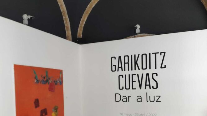 Entrada a la exposición de Garikoitz Cuevas en Diputación.