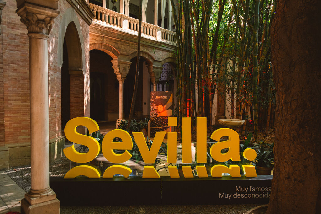 El interior del Palacio de la Motilla de Sevilla, en im&aacute;genes
