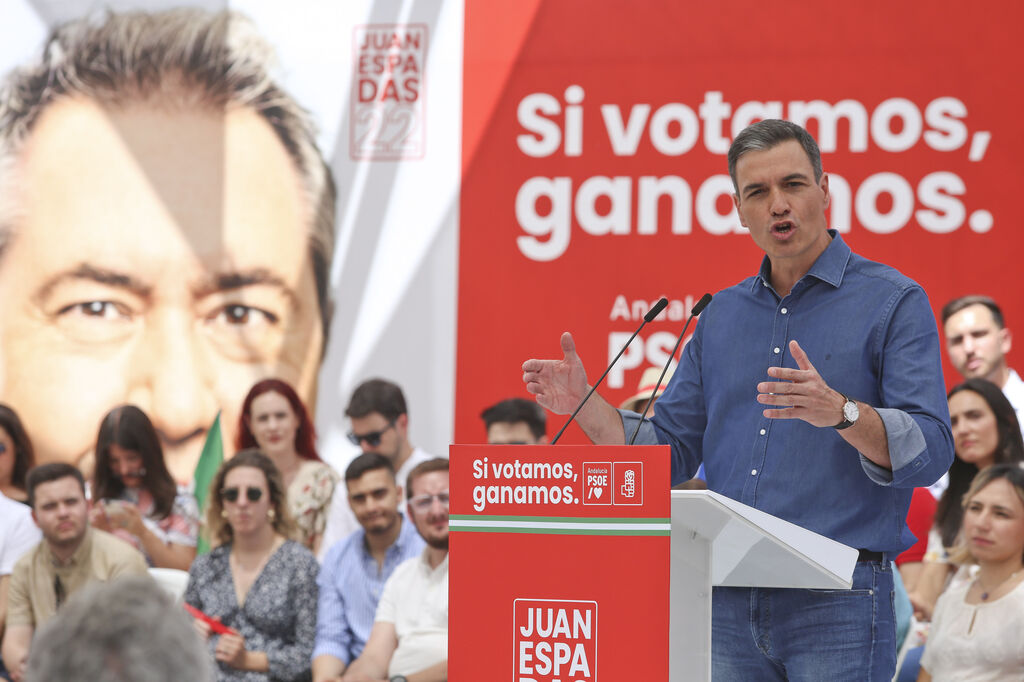 El acto del PSOE de este s&aacute;bado en C&aacute;rtama, en fotos