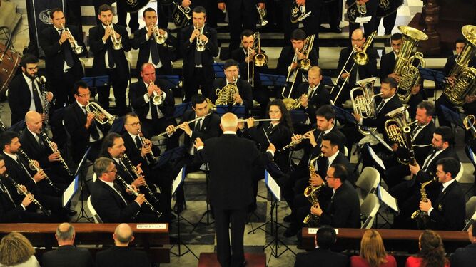 Banda de música Maestro Tejera, que en 2019 ofreció también un concierto en San Francisco.