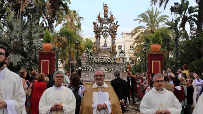 Una imagen de la procesión del Corpus de 2019.
