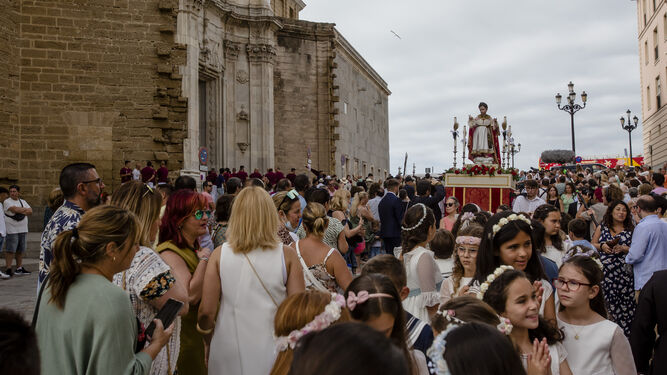 Las imágenes de la procesión del Corpus