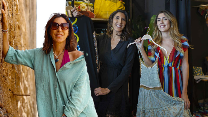 Paz Padilla elige la Punta de San Felipe para presentar su colección de ropa