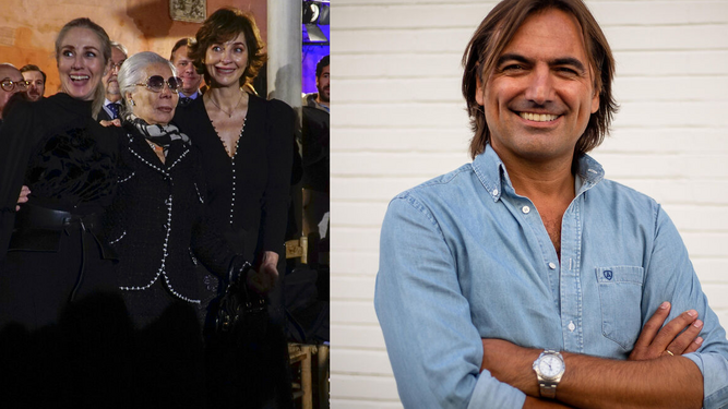 Lina y Álvaro Moreno, galardonados en los Premios a la Excelencia en Moda Andaluza.
