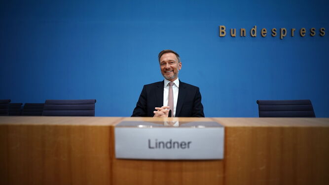 El ministro de Finanzas alemán, Christian Lindner.