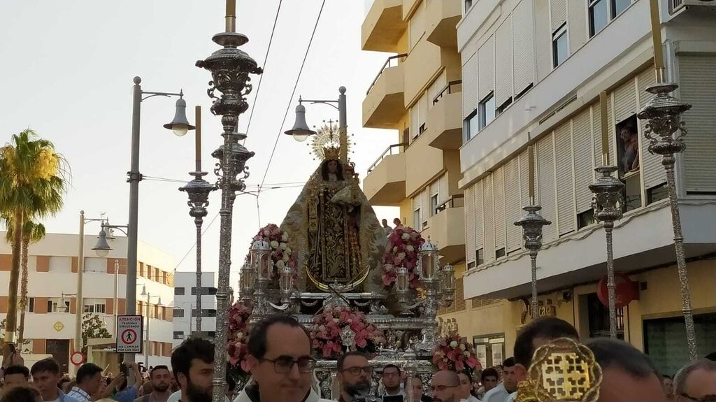 Procesi&oacute;n de la Virgen del Carmen, Patrona de San Fernando.
