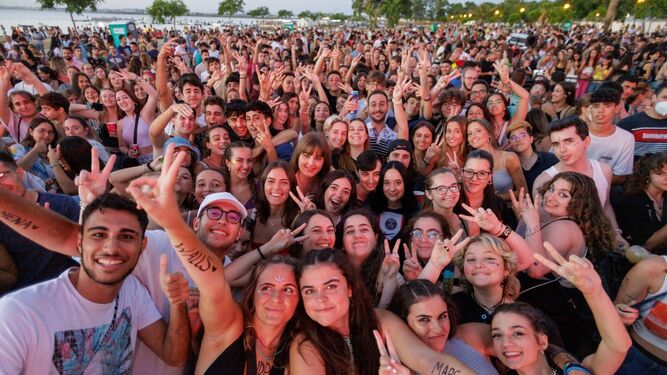 El público que se congregó en La Casería con el concierto de Los 40 Summer Live que se celebró el pasado verano.