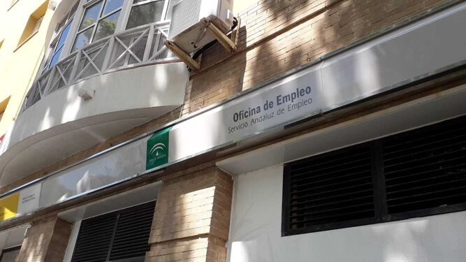 Una imagen de las oficinas del SAE en El Puerto.