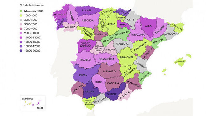 ¿Cuál es el pueblo más bello de Cádiz? El curioso mapa que lo desvela