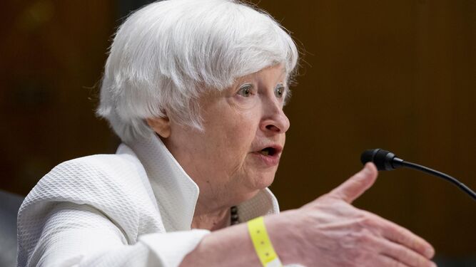 La secretaria del Tesoro estadounidense, Janet Yellen, en una fotografía de archivo
