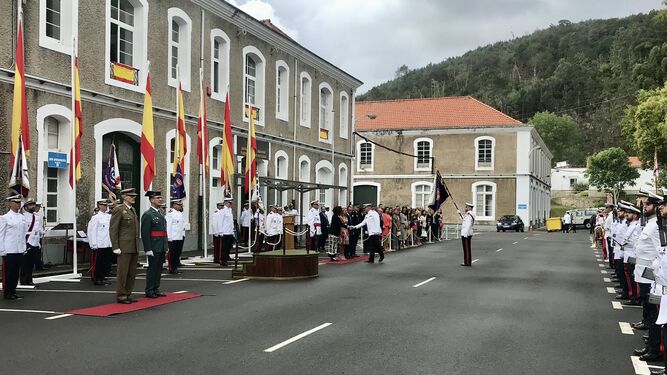 Acto de toma de posesión del nuevo jefe de la FUPRO en Ferrol