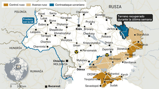 La contraofensiva ucraniana