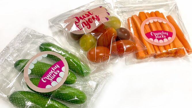 Snacks mini fresh que llevará Unica a Fruit Attraction
