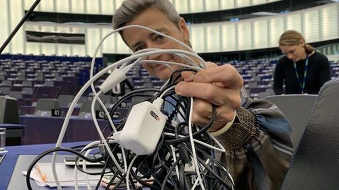 Margrethe Vestager, comisaria de Competencia de la CE, en una imagen reciente.