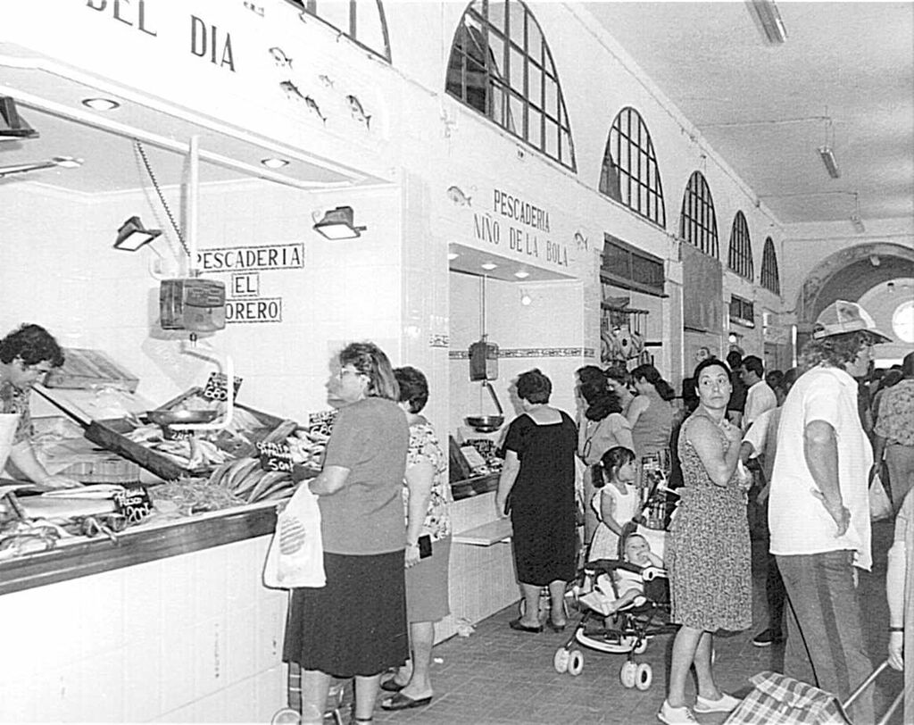Mercado de Puerto Real en 1996