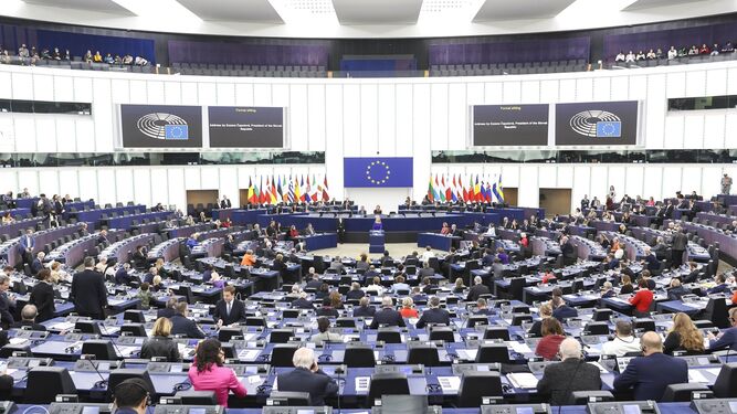 Sede el Parlamento Europeo en Estrasburgo.
