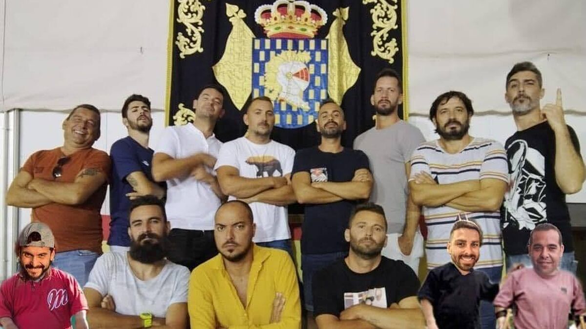 La chirigota 'Los jefes de Cádiz'.