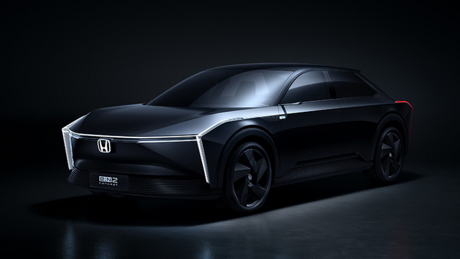 Honda presentó el e:N2 Concept, la segunda familia de sus eléctricos para China