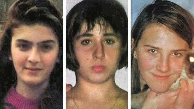 Miriam, Toñi y Desirée, las niñas secuestradas y asesinadas en Alcasser en 1992