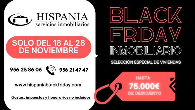 El Black Friday inmobiliario llega a Cádiz